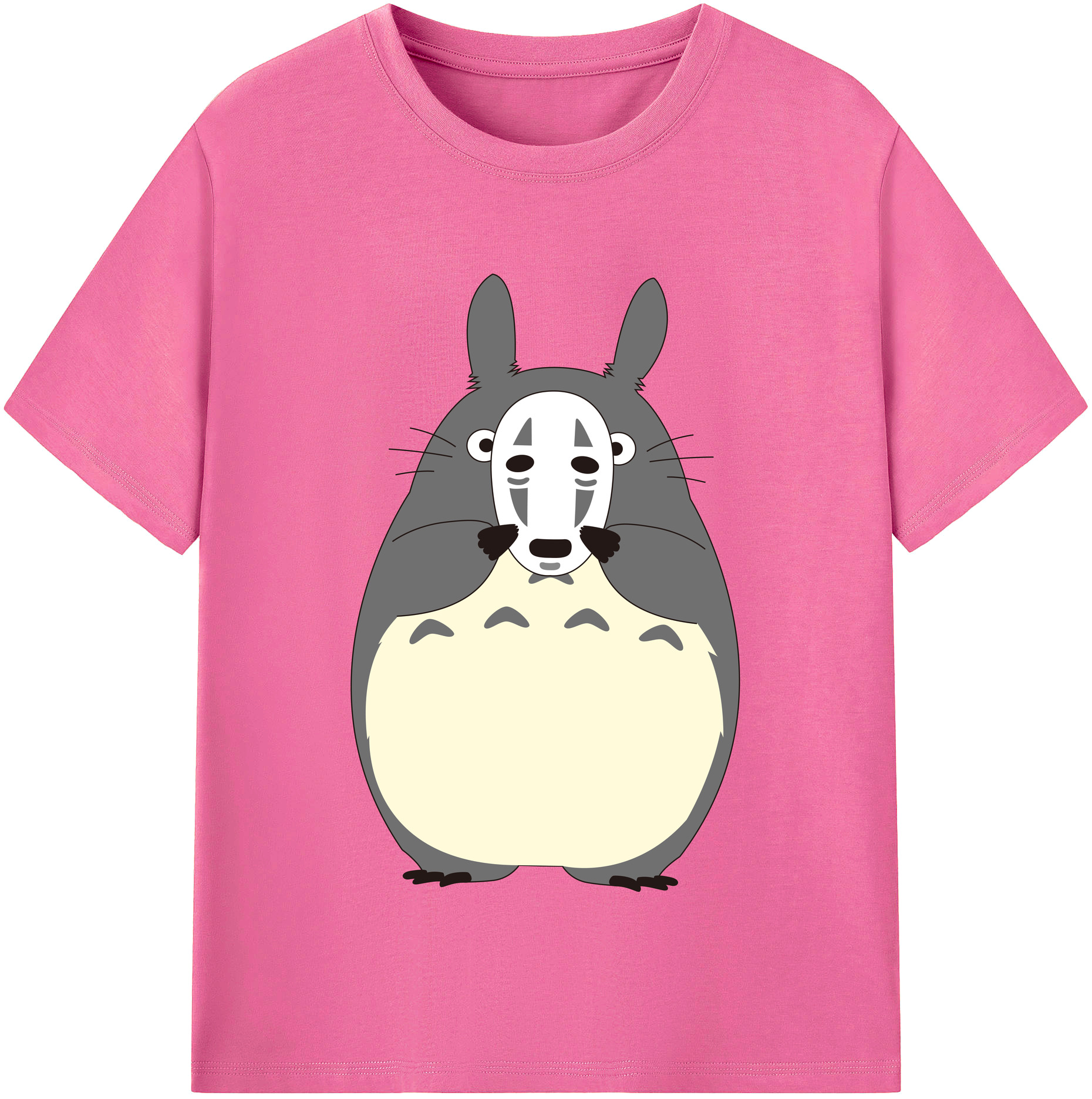 （画像用） となりのトトロ 草壁メイ 草壁サツキ My Neighbor Totoro Satsuki Kusakabe Mei Kusakabe レディースカジュアルプリントTシャツ（綿100％）